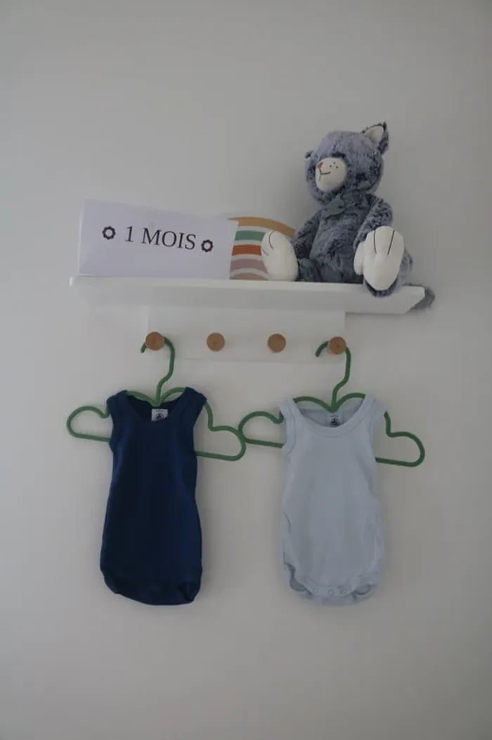 Lot bodies été garçon Petit bateau 1 mois