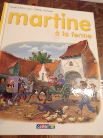 Livre Martine  à la ferme  Casterman 1983