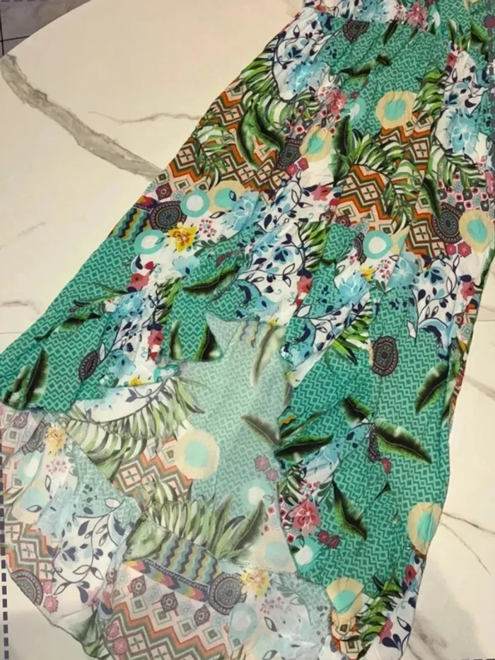 Robe verte d’été - Marseille - taille M - photo numéro 2