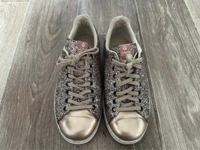 basket a paillette rose gold victoria