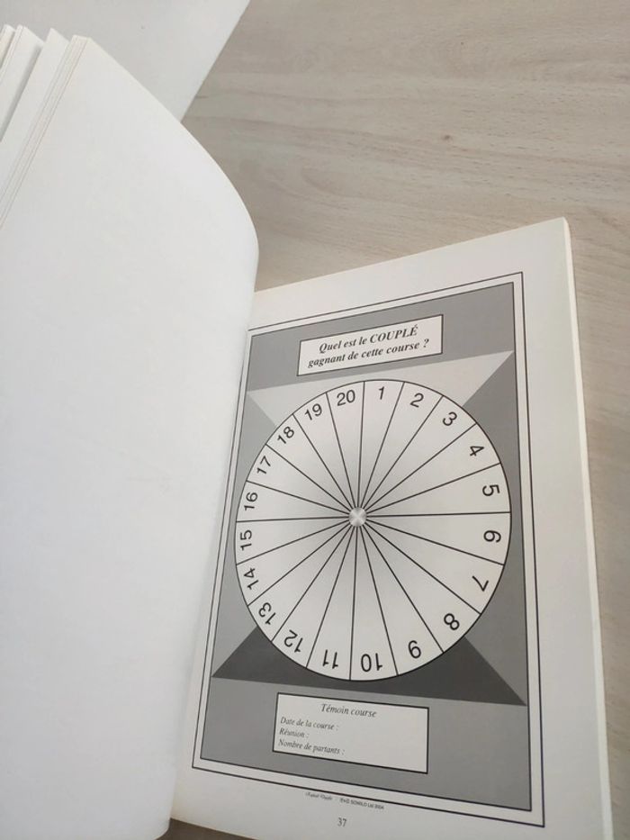 Livre grand format Sélecteur universel de radiesthésie pour les jeux de hasard épuisé Dajafée - photo numéro 10