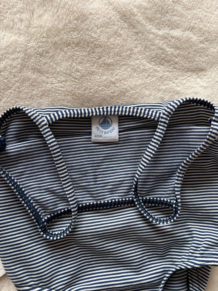 Maillot de bain rayé petit bateau 12 mois - photo numéro 2