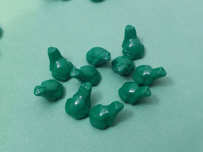 Lot 60 grenouilles vertes Lego - en parfait état - vrai Lego - photo numéro 8