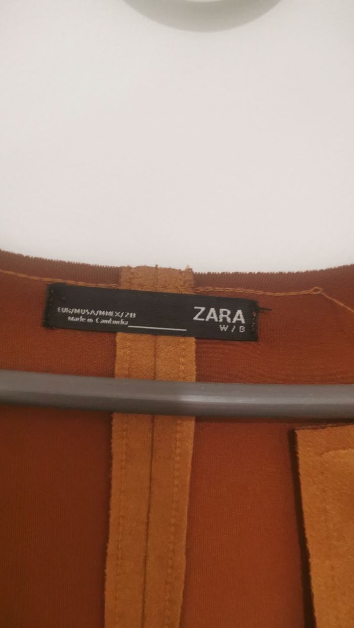 Veste zara bimatiere - photo numéro 2