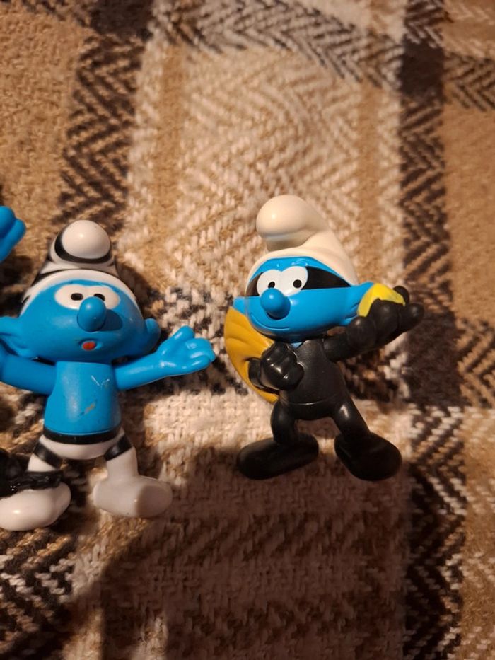 Lot de 3 figurines les schtroumpfs - photo numéro 4