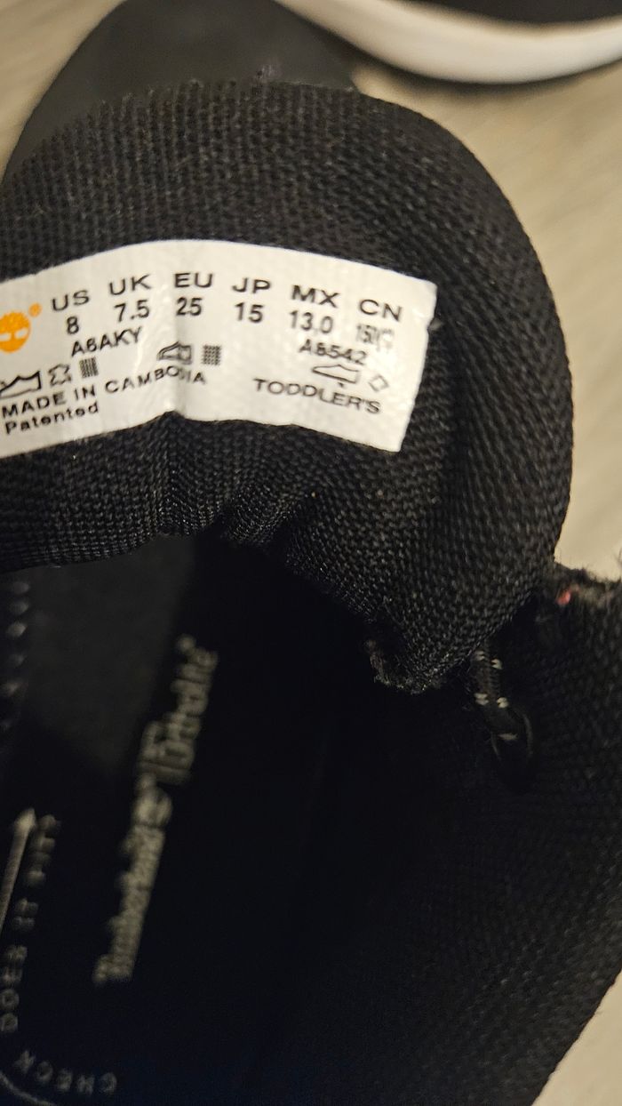 Botte timberland noir - photo numéro 6