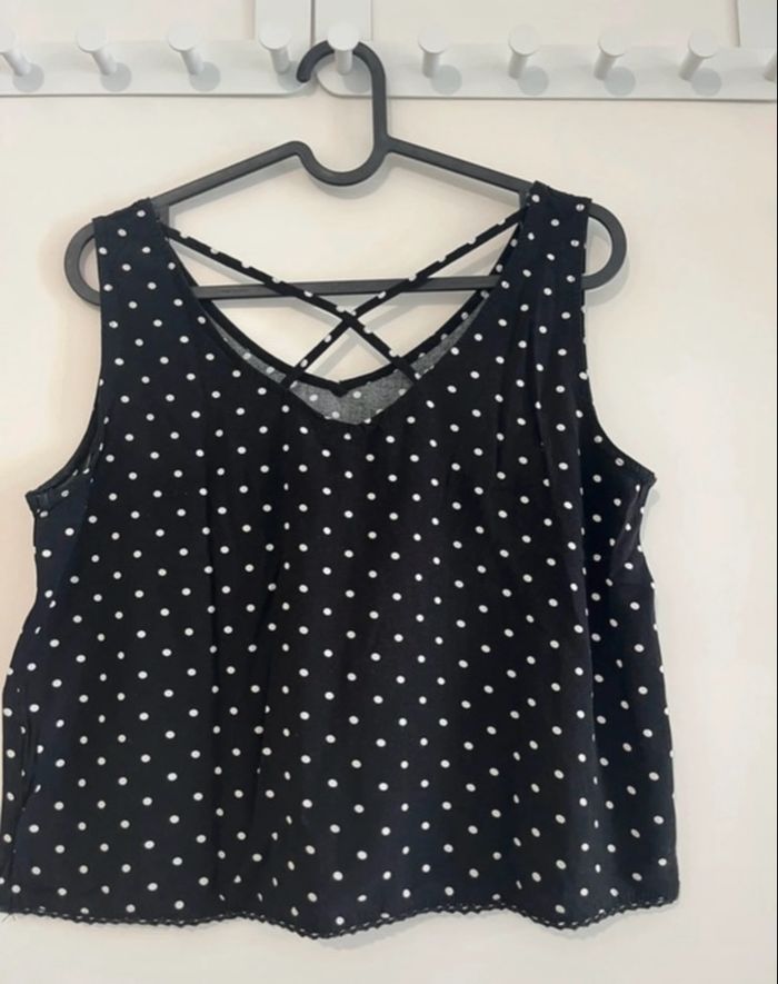 Top à pois - photo numéro 2