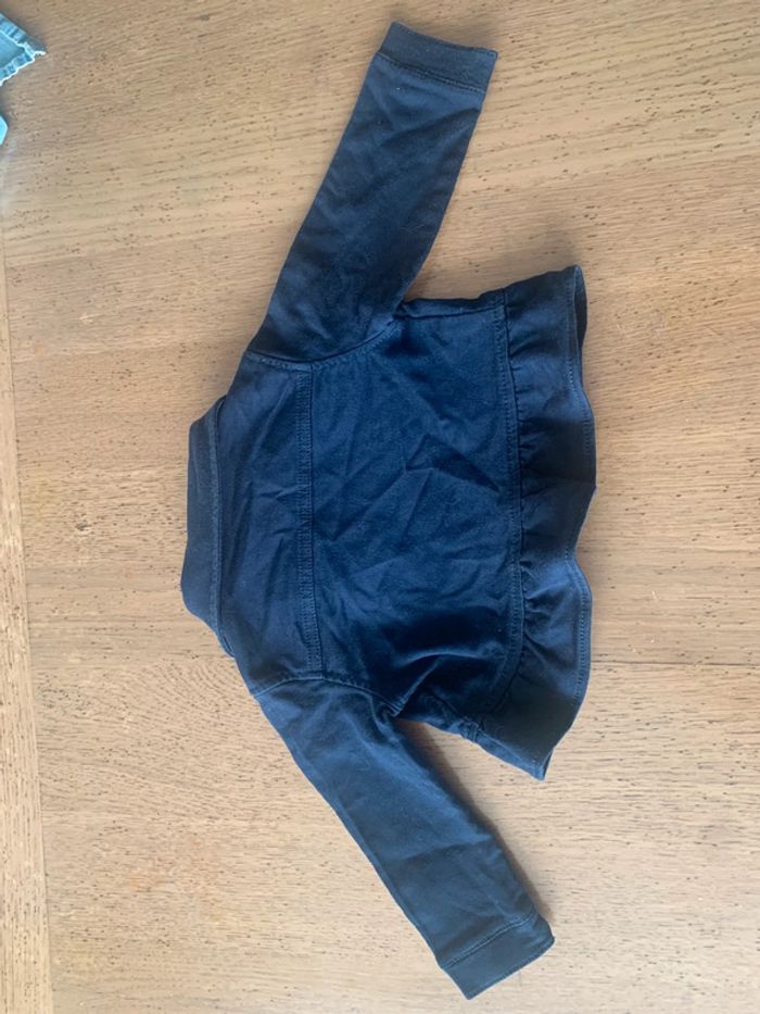 Veste bleu marine 12 mois - photo numéro 4