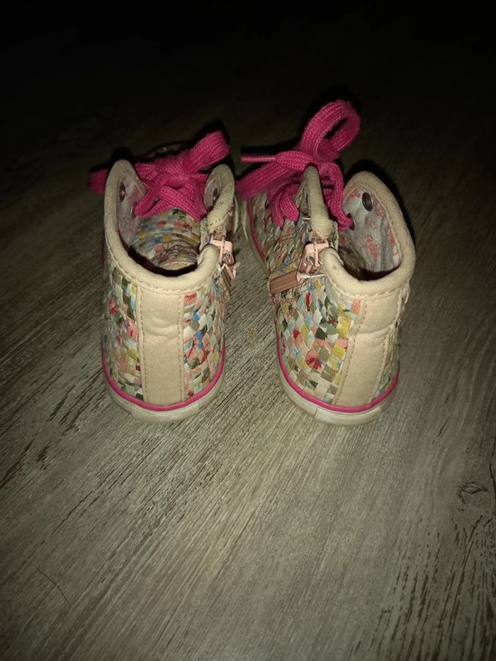 basket montante rose et coloré primigi pointure 28 - photo numéro 4