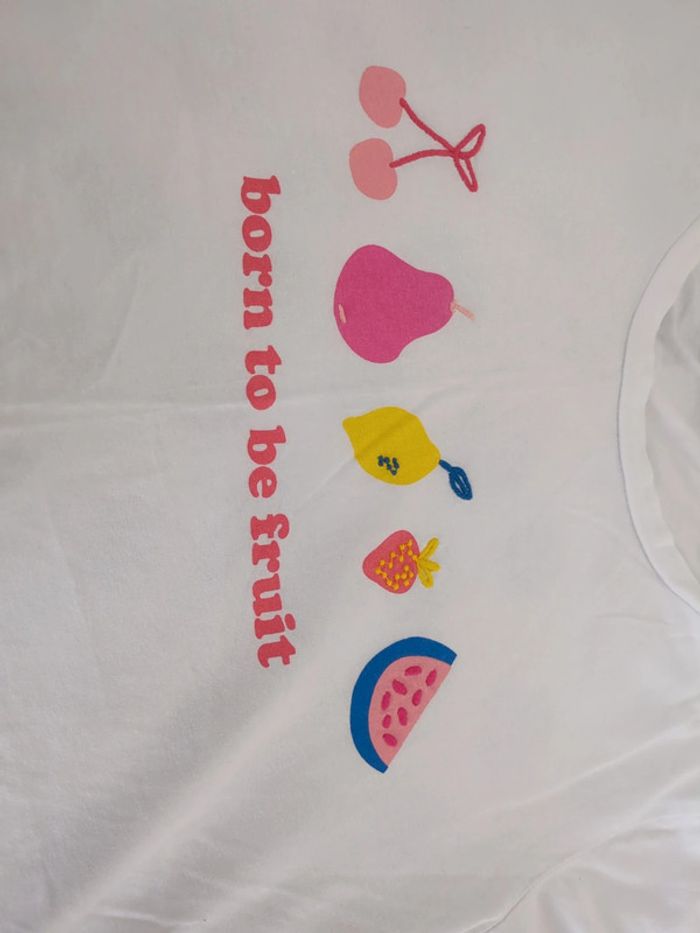 Tee shirt Born to be fruit - photo numéro 3