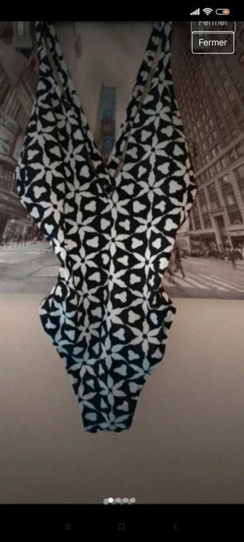 Maillot de bain 1 pièce, neuf avec étiquette , t 36