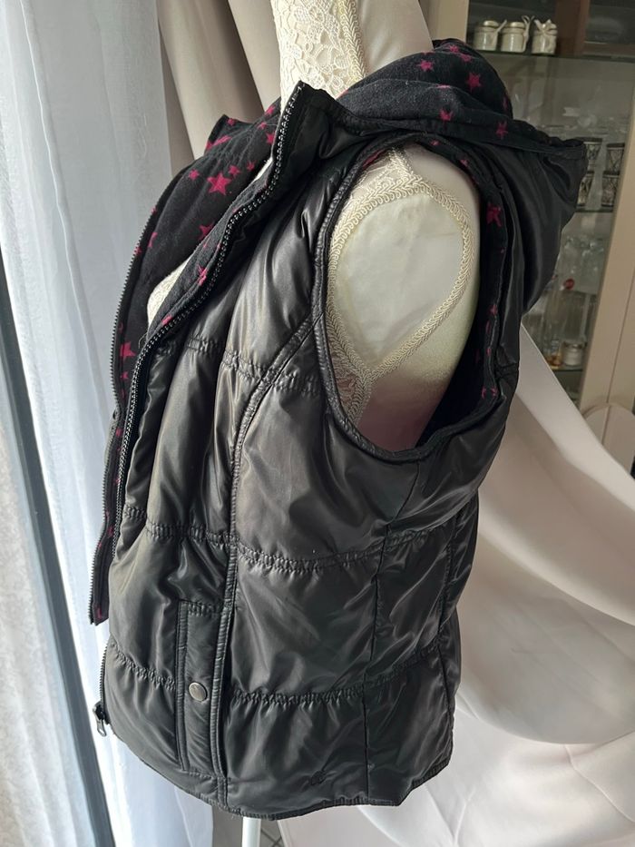 Blouson sans manche réversible