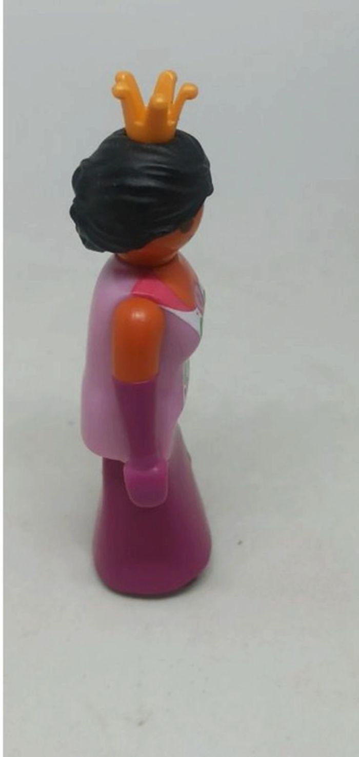 Femme Princesse avec couronne et robe violette playmobil - photo numéro 2