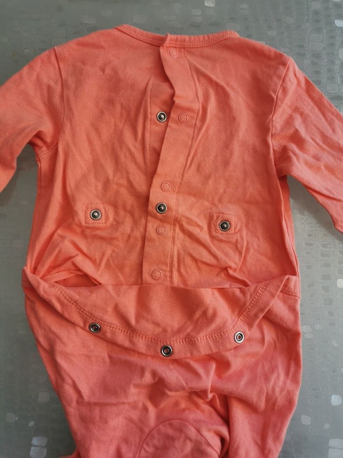 Pyjama bébé orange - photo numéro 4