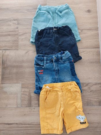 4 shorts okaidi 3 ans
