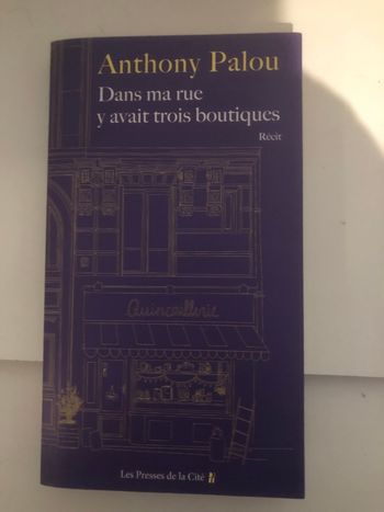Dans ma rue y avait trois boutiques - Anthony Palourde