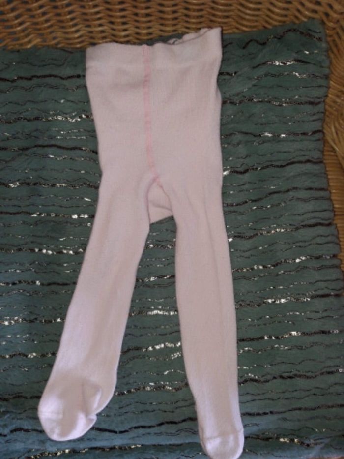 Collant rose pale