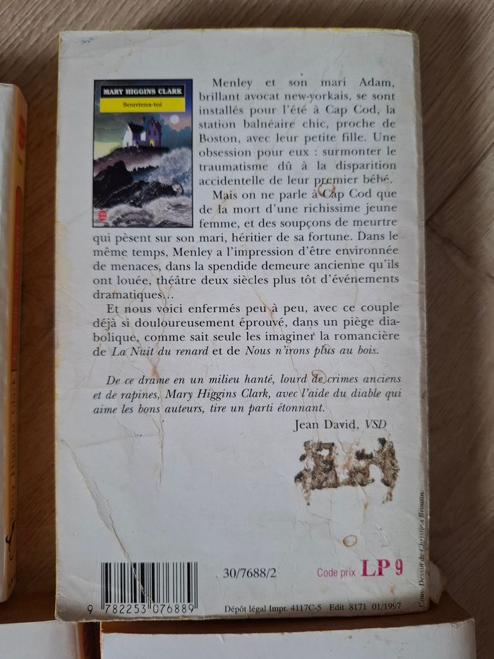Lot de 8 thrillers de Mary Higgins Clark en bon état - photo numéro 4
