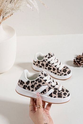 Baskets léopard 