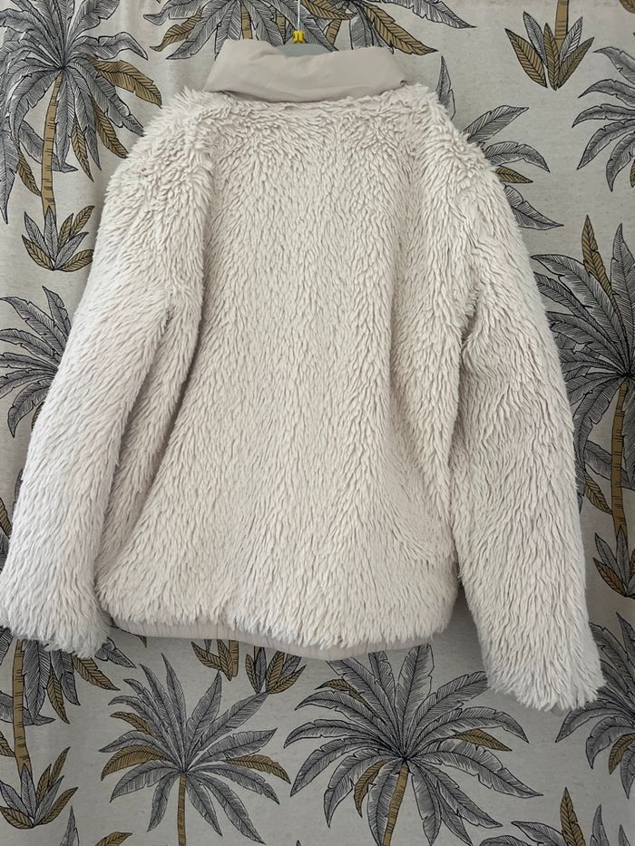 Manteau, doudoune, réversible, creme 12/14 ans  Ralph Lauren - photo numéro 4