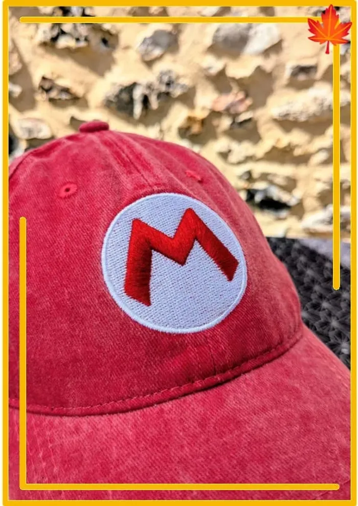 🎮 Casquette rouge Mario – Pour les vrais joueurs de l’ère 8-bit ! 🎮 - photo numéro 2
