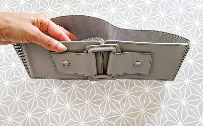 Ceinture de taille grise 70cm - photo numéro 2