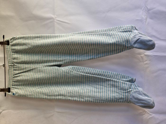 Pyjama 2 pièces 3 ans Tissaia Bleu clair à rayures Oursons C’est pas toi la Grande Ourse - photo numéro 8