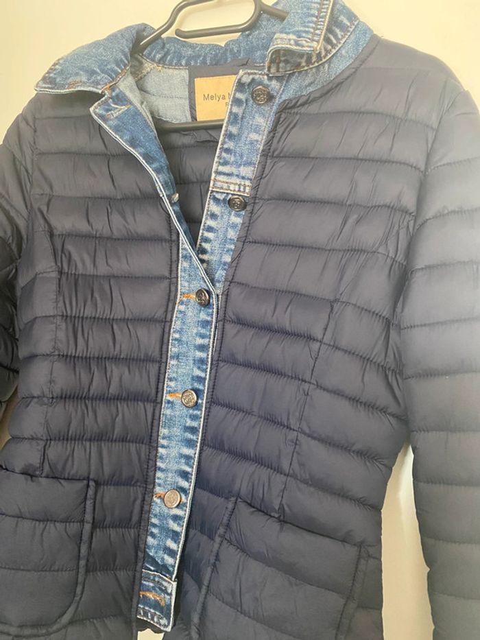 Veste mixte doudoune et jean TS - photo numéro 3