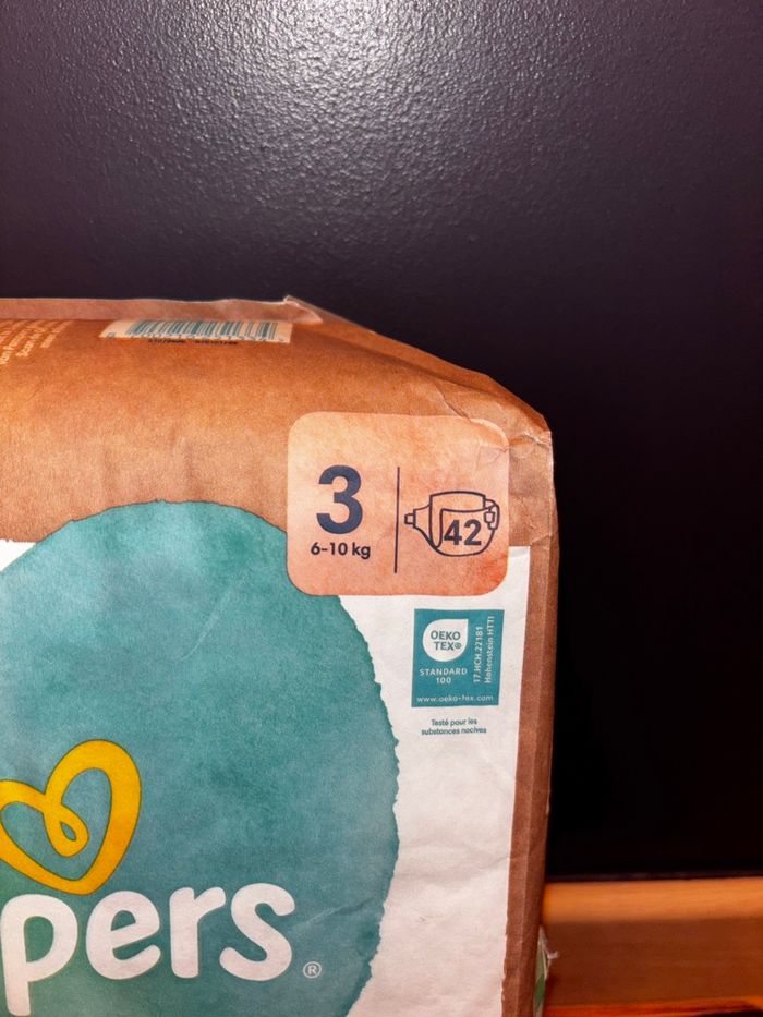 42 Couches Pampers Harmonie Neuf Dans L’emballage  Taille:3 - photo numéro 2