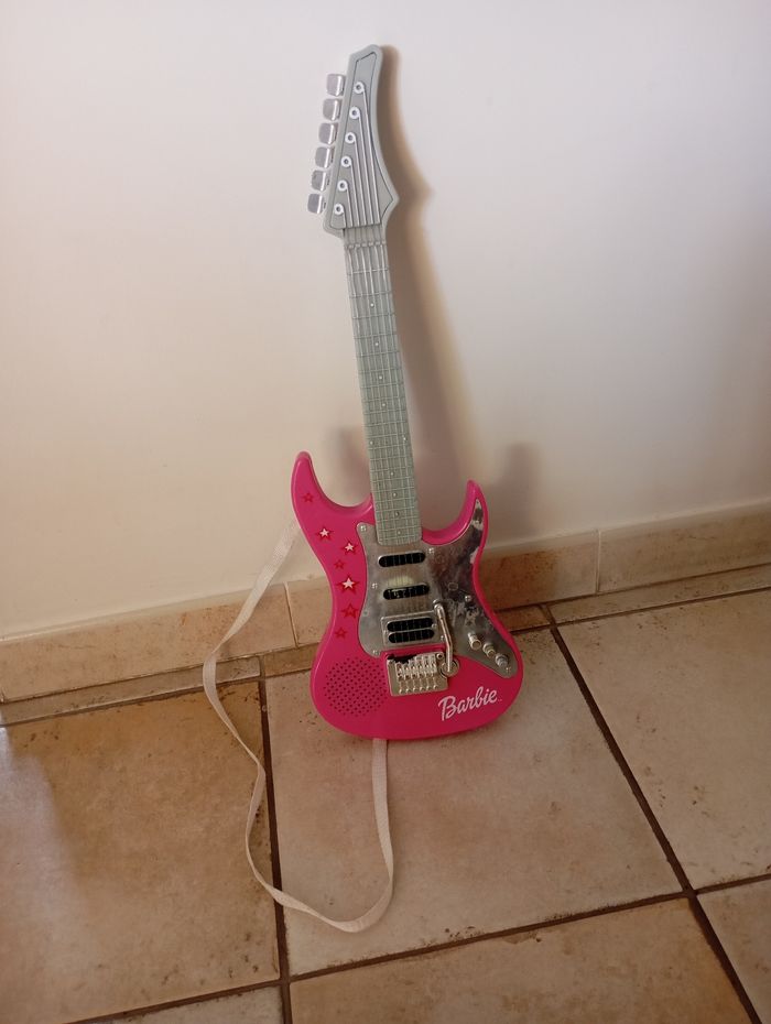 Micro et guitare électrique Barbie - photo numéro 6