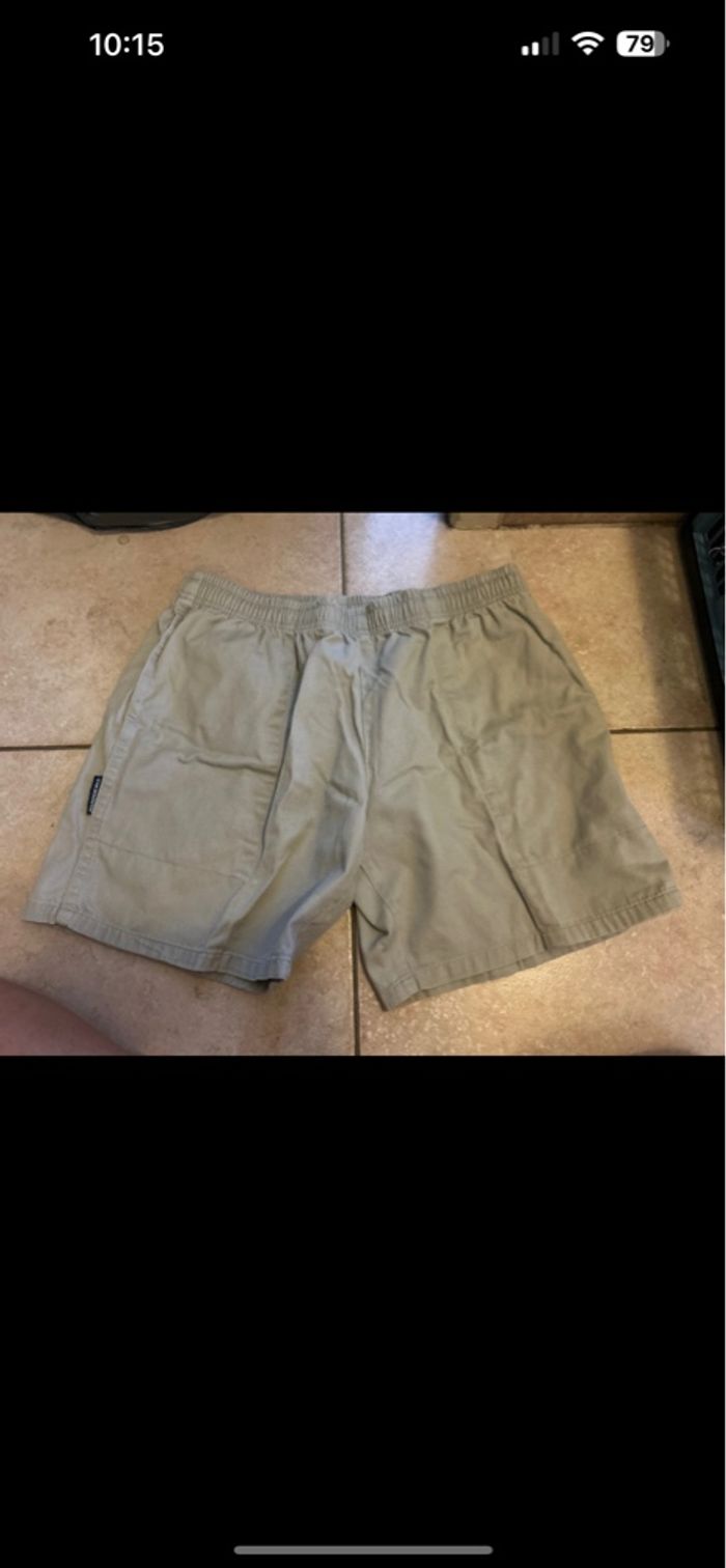 Short beige homme