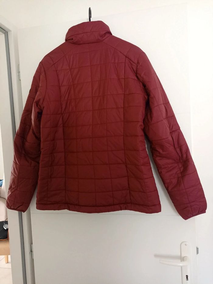 Doudoune femme bordeaux