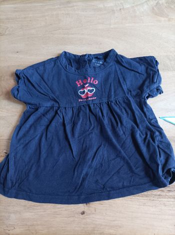 Tee-shirt 24 mois boîte à malices