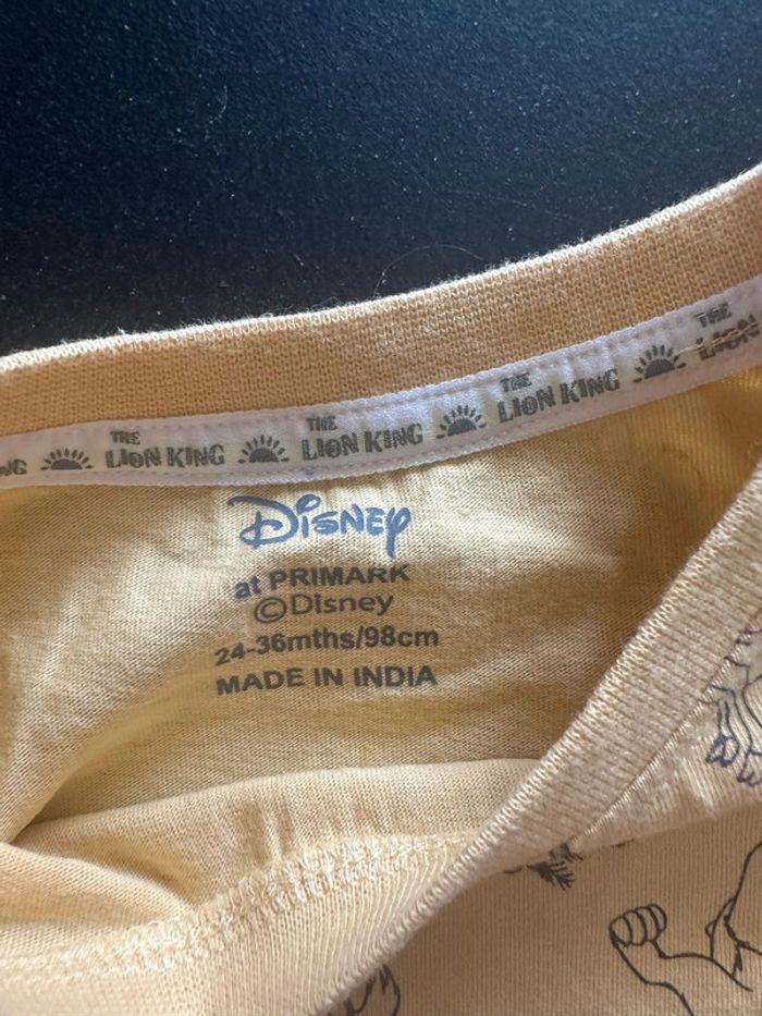 TEE shirt Simba Primark 24/36mois - photo numéro 2