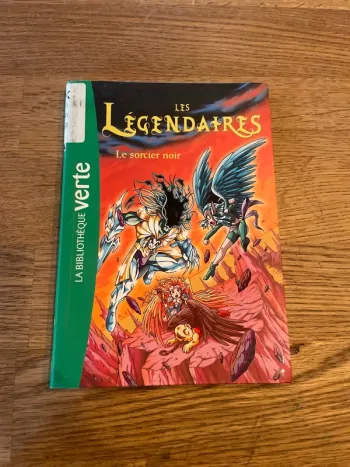 Livre La bibliothèque verte Les légendaires Le sorcier noir numéro 4