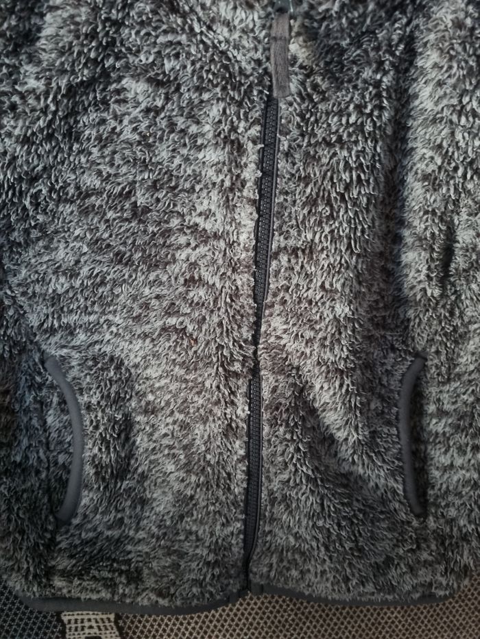 Veste polaire zippée douce et chaude 3-4ans mixte - photo numéro 2