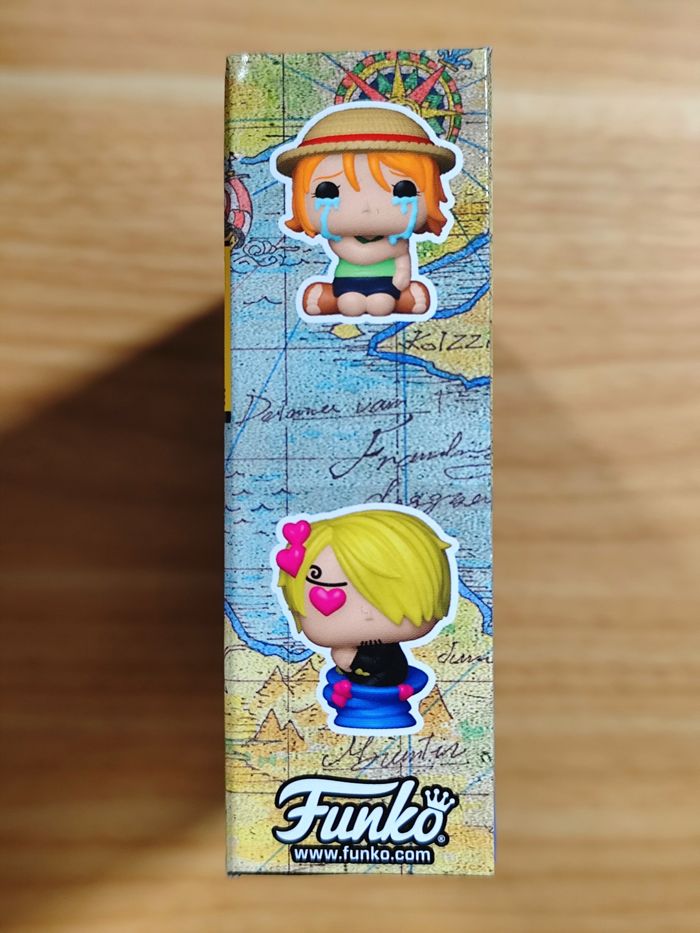 Boîte 4 Bitty Pop! - One Piece (Luffy, Zoro, Morgan, Shanks) - photo numéro 6