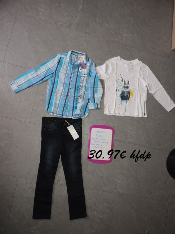 ensemble orchestra taille 8 ans