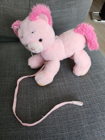 Peluche chat Barbie interactif