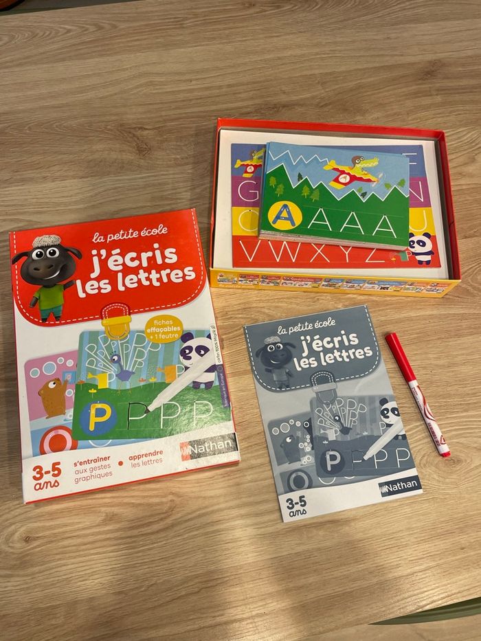 Jeu J’écris les lettres Nathan Petite école - photo numéro 2