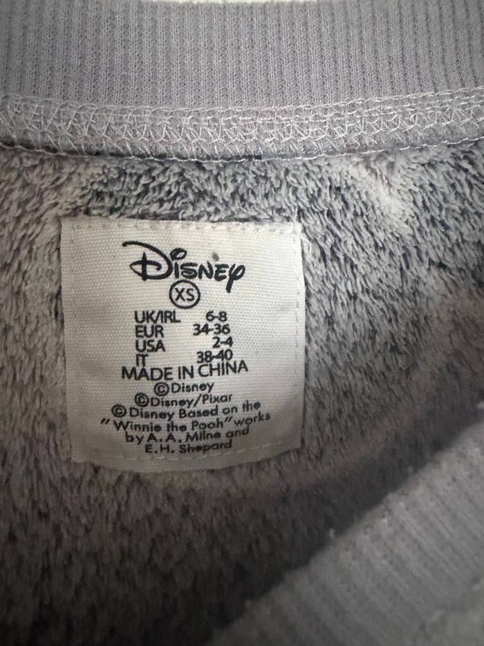 Sweat polaire Mickey taille xs gris bleu très bon état - photo numéro 2