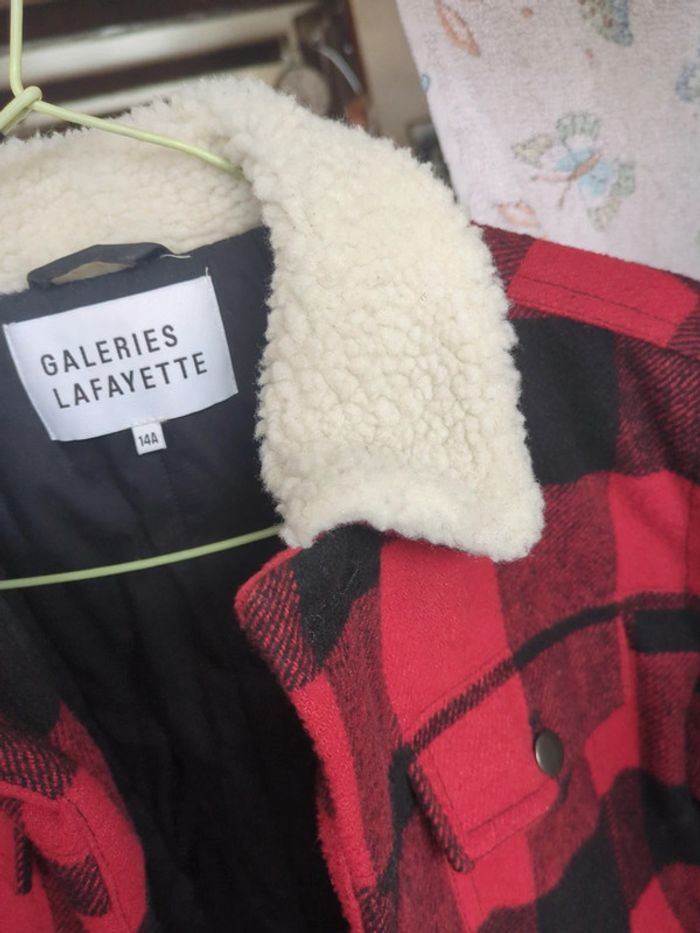 Veste bûcheron carreau rouge Lafayette - photo numéro 8