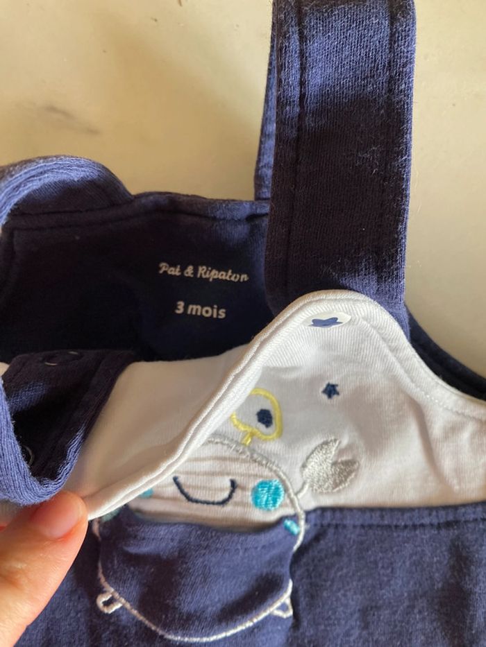 Lot salopettes 3 mois - photo numéro 3