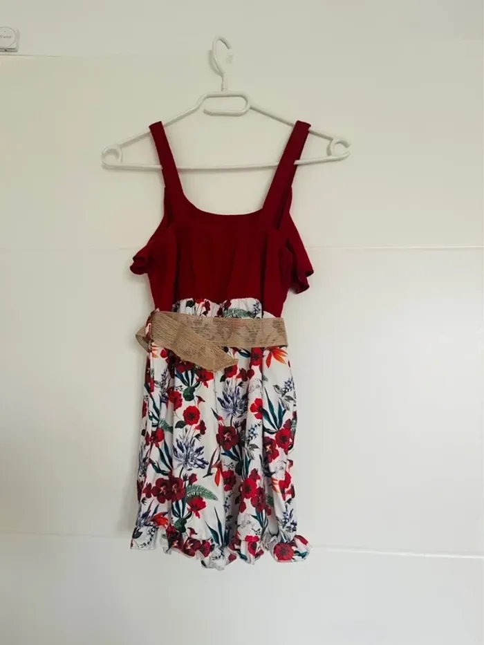 Combinaison short fleuri 10 ans - photo numéro 2