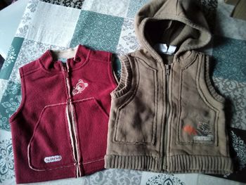 Lot gilet sans manche