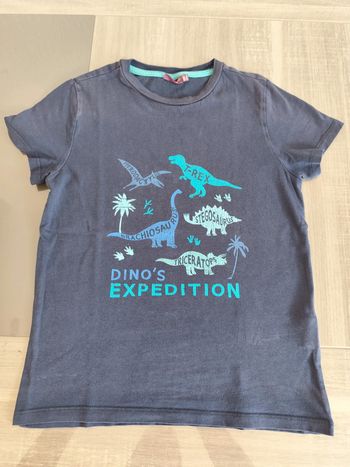 T-shirt sergent major bleu 10ans