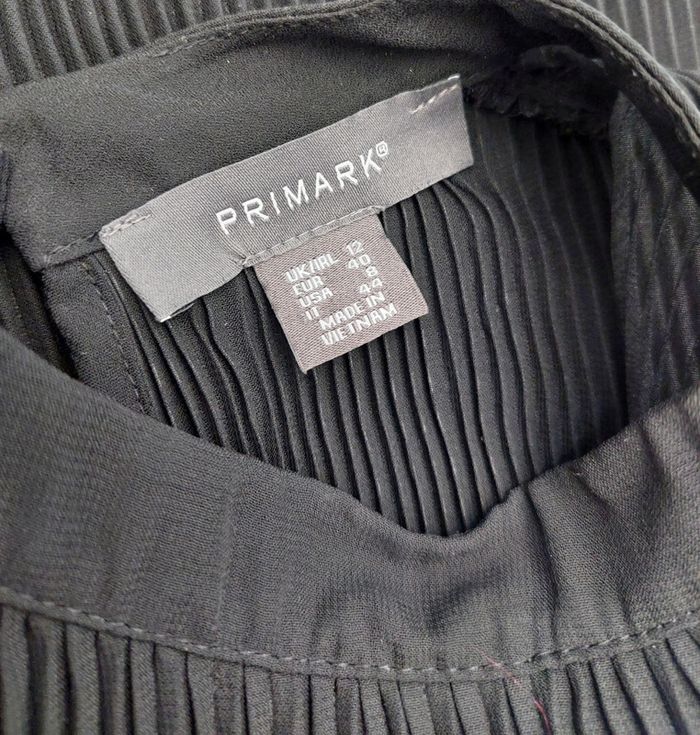 Blouse noire plissée fluide taille 40 - photo numéro 5