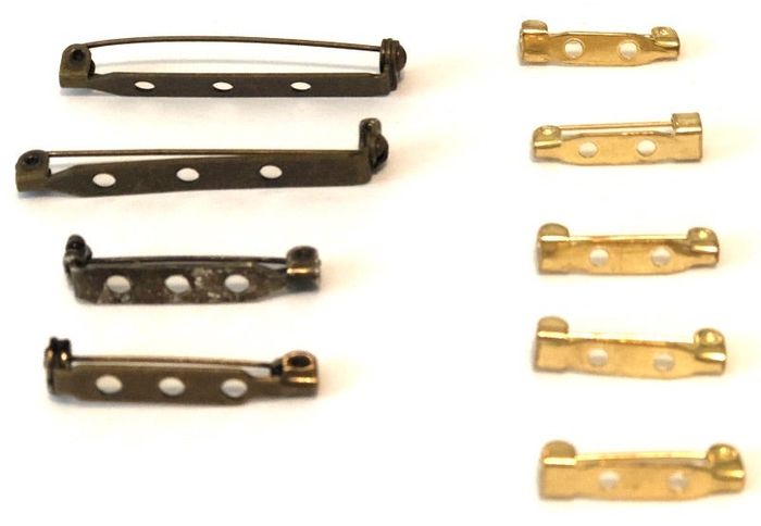 Lot 9 Broches à créer