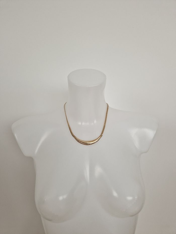 Collier vintage doré