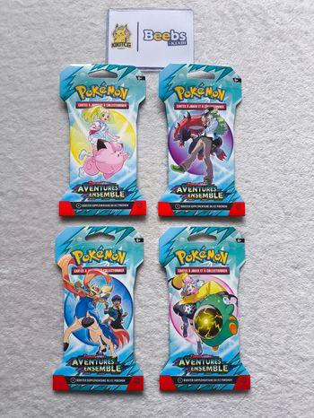 Artset Booster Blister Pokémon EV9 : Aventures Ensembles Neuf Scellé FR